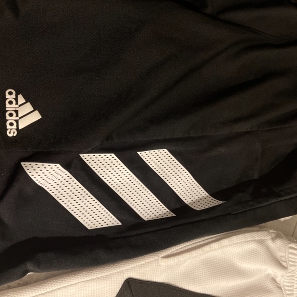 Lot of two boys athletic shortys jordan & Adidas size M and L 10-12 14-16 - Picture 2 of 6